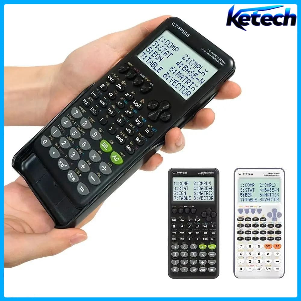 Calculadora Científica De Tela Grande , 417 Funções , Função De Exibição De 10 + 2 Dígitos , Matemática Padrão Multifunc