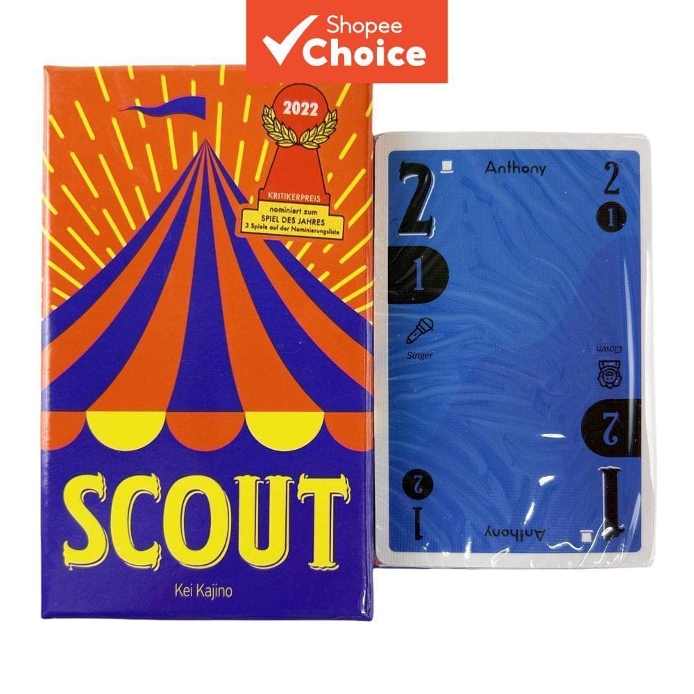 Jogo de Cartas Scout Multiplayer Interativo Divertido Jogo de Tabuleiro Familiar Baralho Jogo de Festa Brinquedos