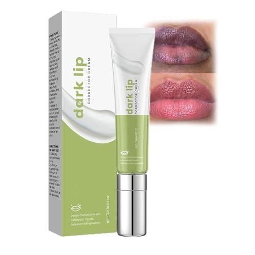 DarkLips, produto para cuidado dos lábios de 15g, ajuda a clarear a cor dos lábios, hidrata e nutre profundamente, essên
