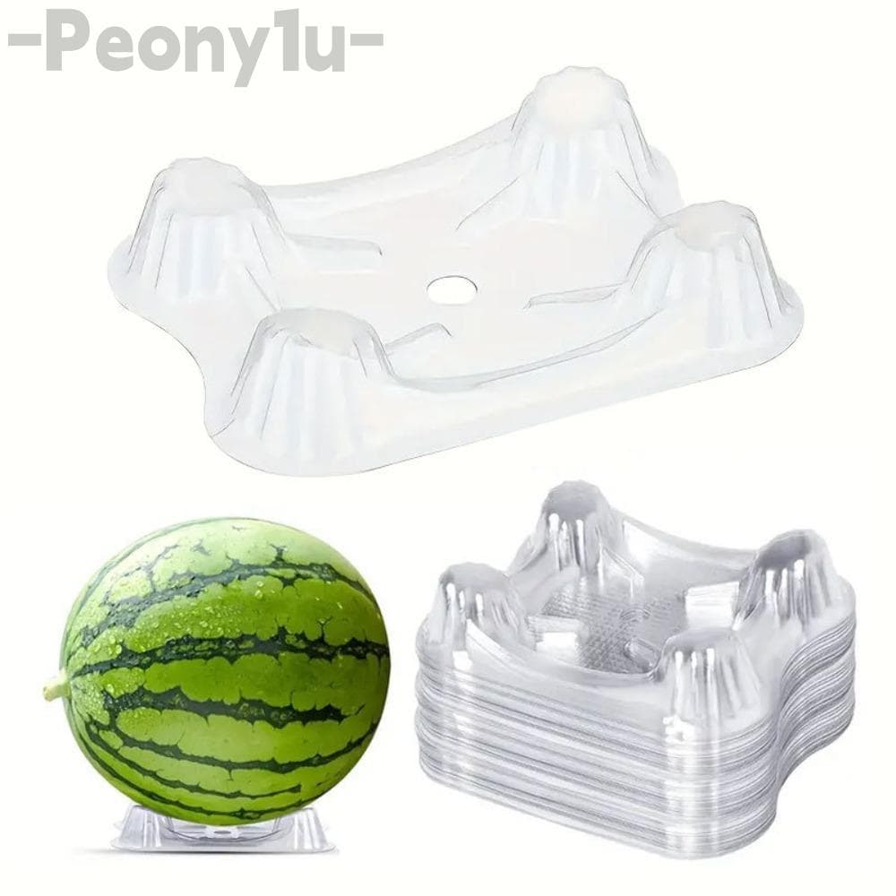 Bandeja De Suporte De Frutas PEONY 20/50 Unidades , Melancia Espesso Transparente , Design Anti-Podredo