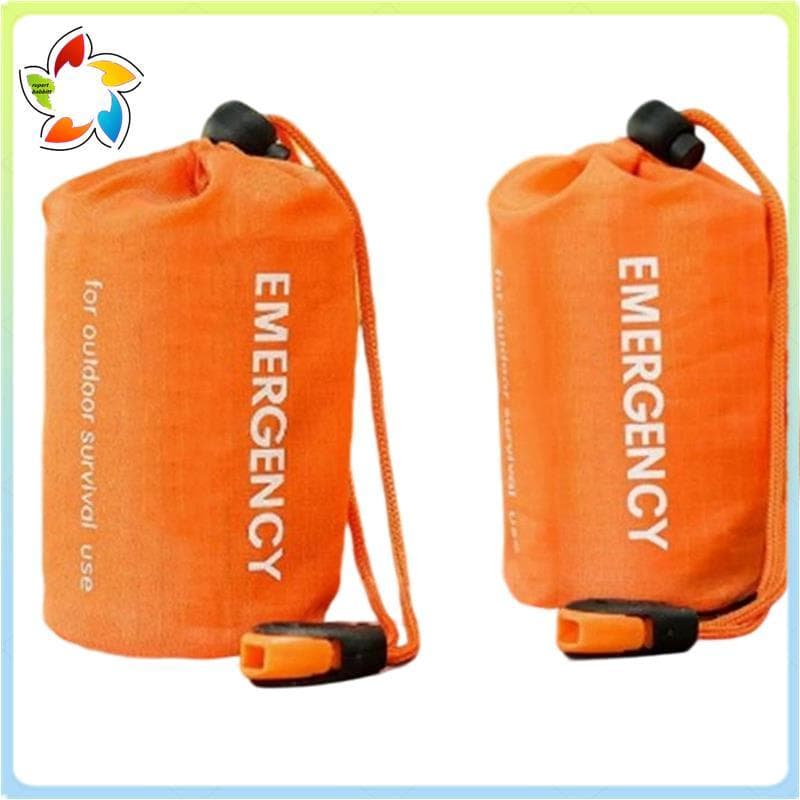 Cobertor À Prova D'água , Saco De Dormir De Sobrevivência De Emergência Térmico Portátil , Kit De Resgate De Equipamento