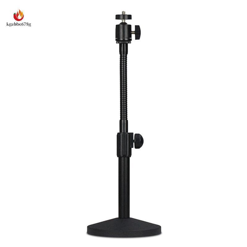 Mangueira Desktop Webcam Suporte Ajustável Metal Tripé Streaming Com Base De Montagem Resistente kgabbe678g.br