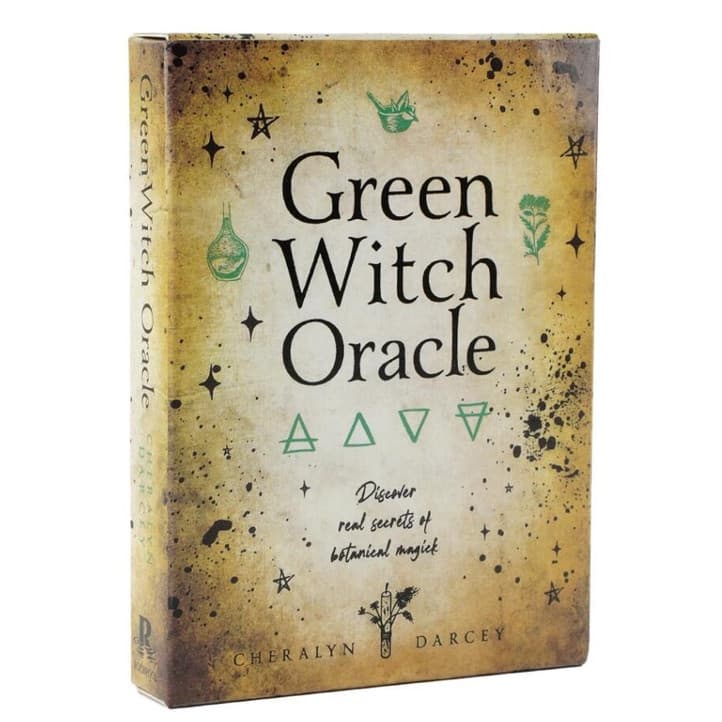 Green Witch Oracle Cards Tarot Cards Deck and Card Game Board Game Divination fate