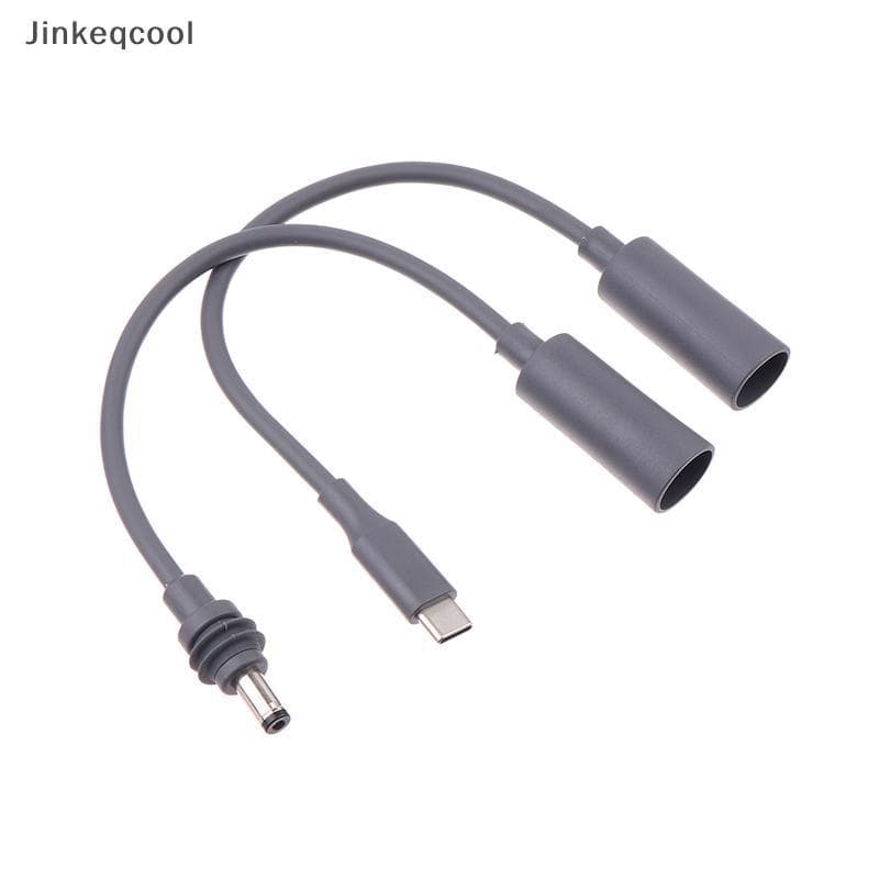 Jqbr Para Mini Tipo-C DC Cabo De Extensão Fêmea Macho Plug Adaptador Conversor De Energia À Prova D'água QDD