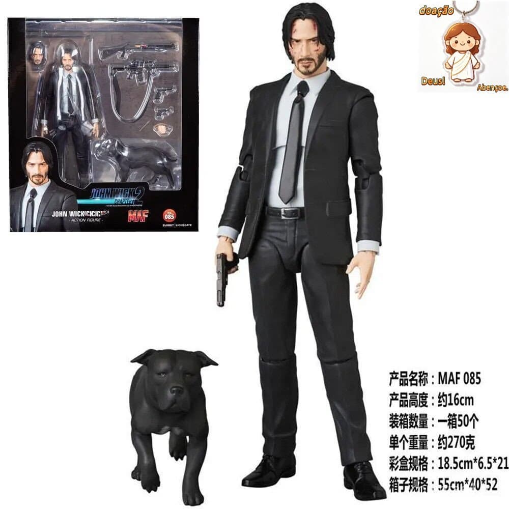 Fast Hunt John Wick Hand Joint Modelo Móvel Ornamentos Periféricos Boneca Presente