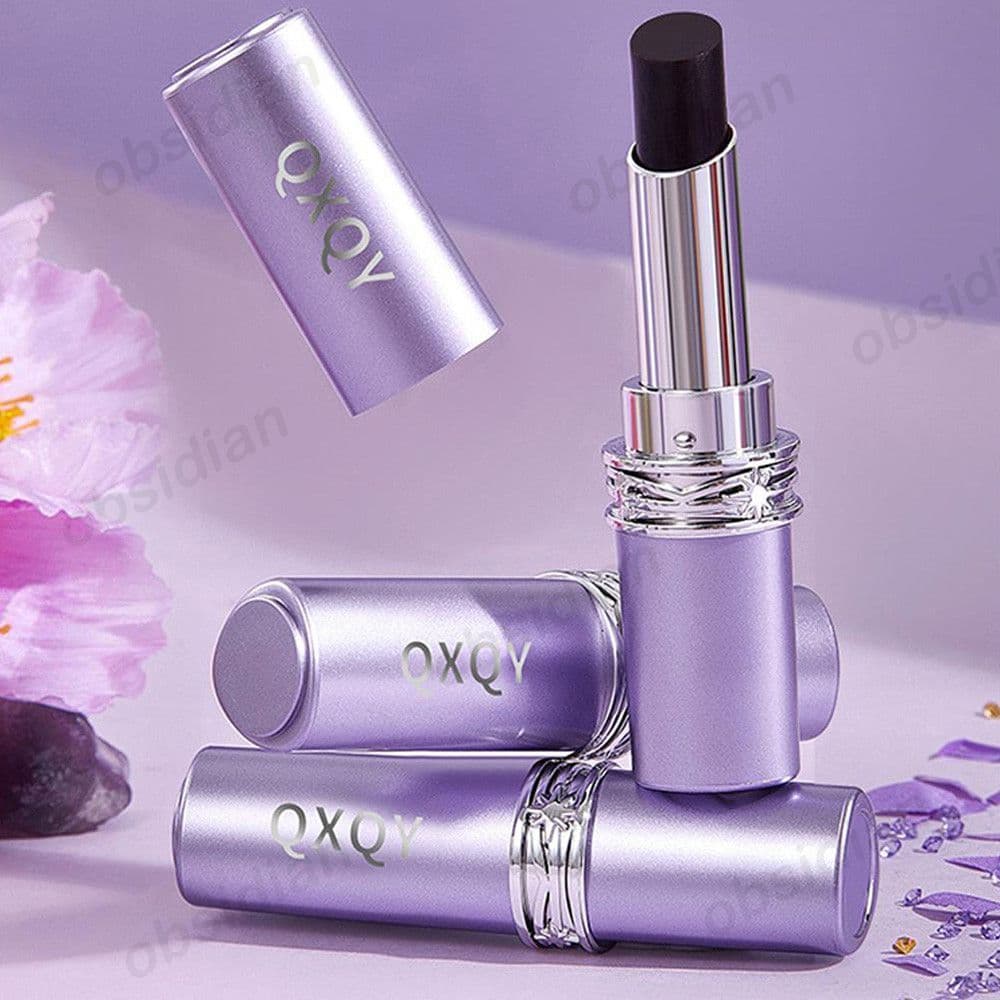 Batom Matte QXQY, várias cores disponíveis, cor vibrante, efeito matte suave, natural, não gruda, efeito de