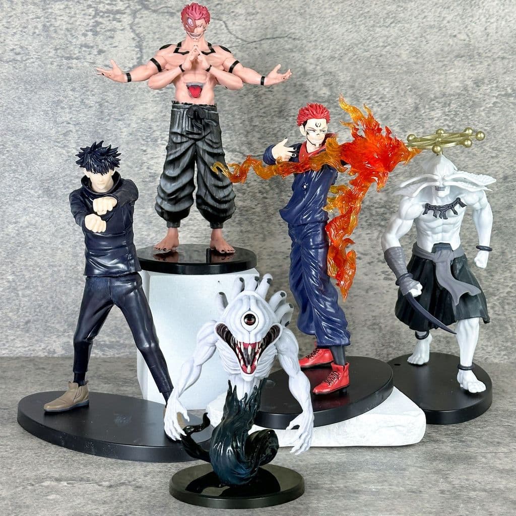 [Novo estilo Popular] Figura de luta de feitiços Anime Nuo Fu Hei Hui Mo Void Luo Lixiang Modelo de jogo moderno decoraç