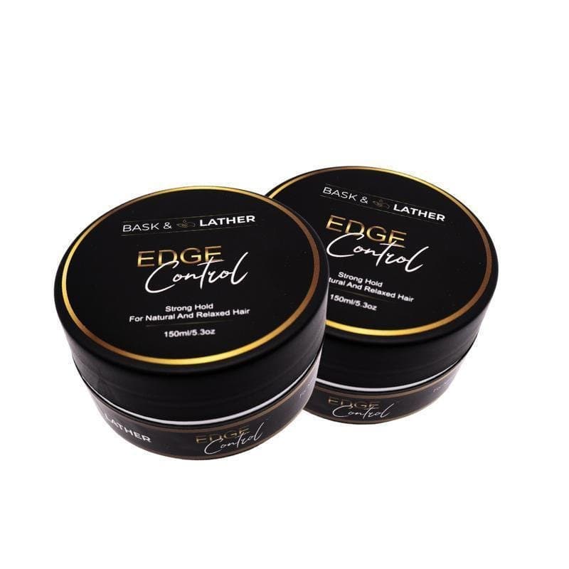 STRONGHOLD-THICKEDGESEDGECONTROL-2JARBUNDLE Cera Capilar e Gel para Cuidado Capilar Strong Hold