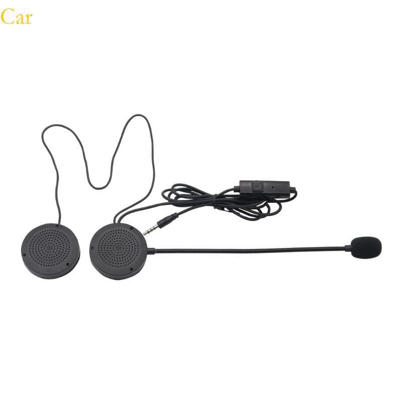 Capacete Atualizado Para Carro, Fone Ouvido Microfone Boom, Alto-Falante Capacetes Moto