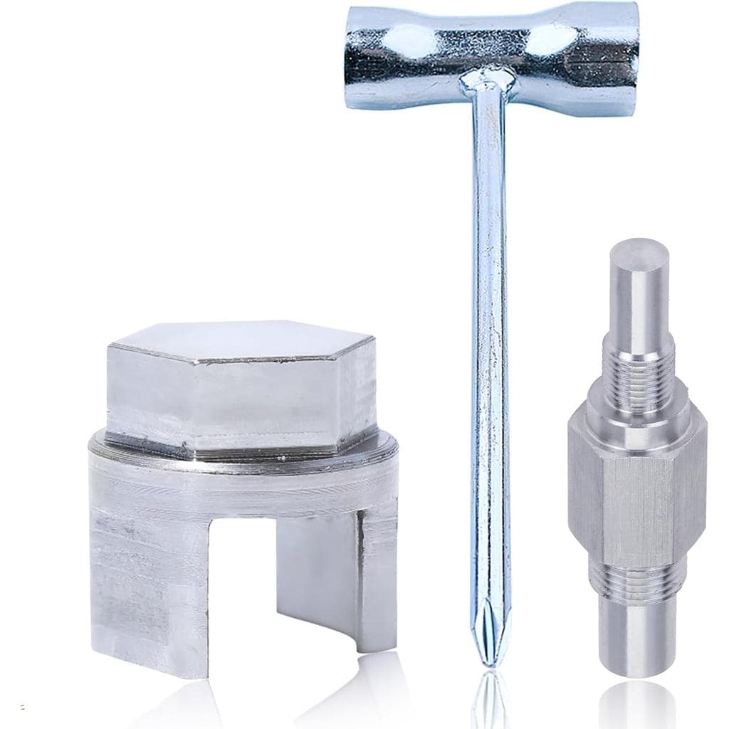 Adefol 502541603 Ferramenta de Remoção de Embreagem com Batentes de Pistão de Metal de 10 e 14mm para Motosserras Husqva