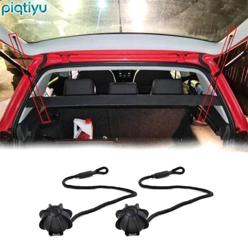 PIQTI 2 Unidades De Alças Organizadoras De Porta-Malas De Carro-Corda De Tampa De Nylon E Cordão De Prateleira