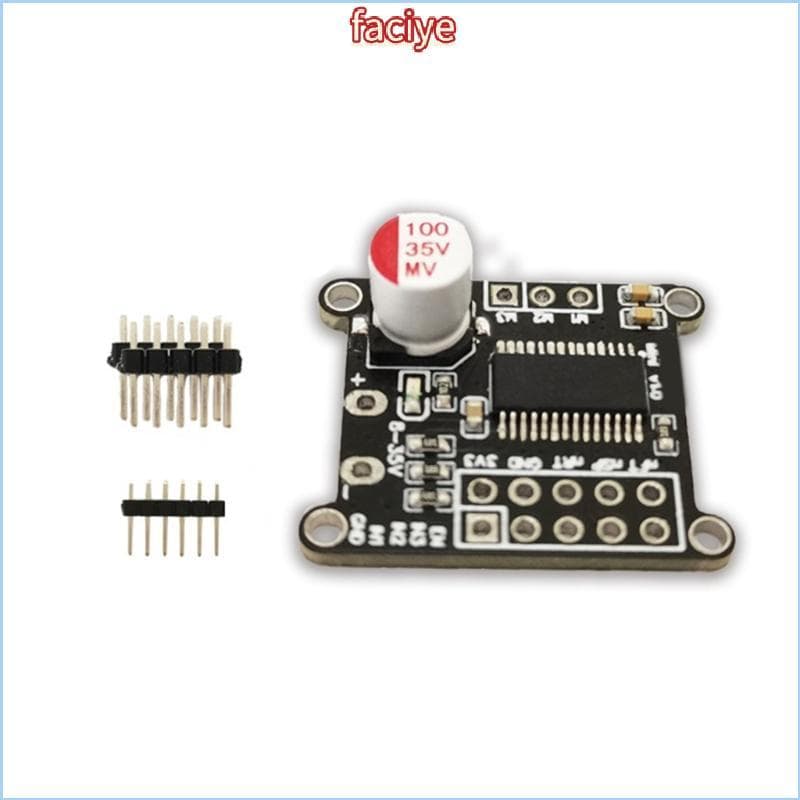 Placa Driver Motor Escova Densa FCY Execução Estável Projetos Prototipagem Configuração Fácil