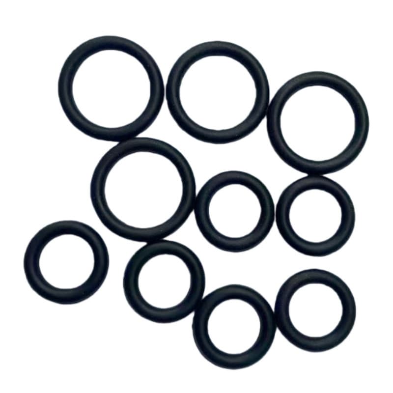 Anel de vedação 3.1, anel de borracha nitrílica preta, resistente a altas temperaturas, anel O-ring resistente à corrosã