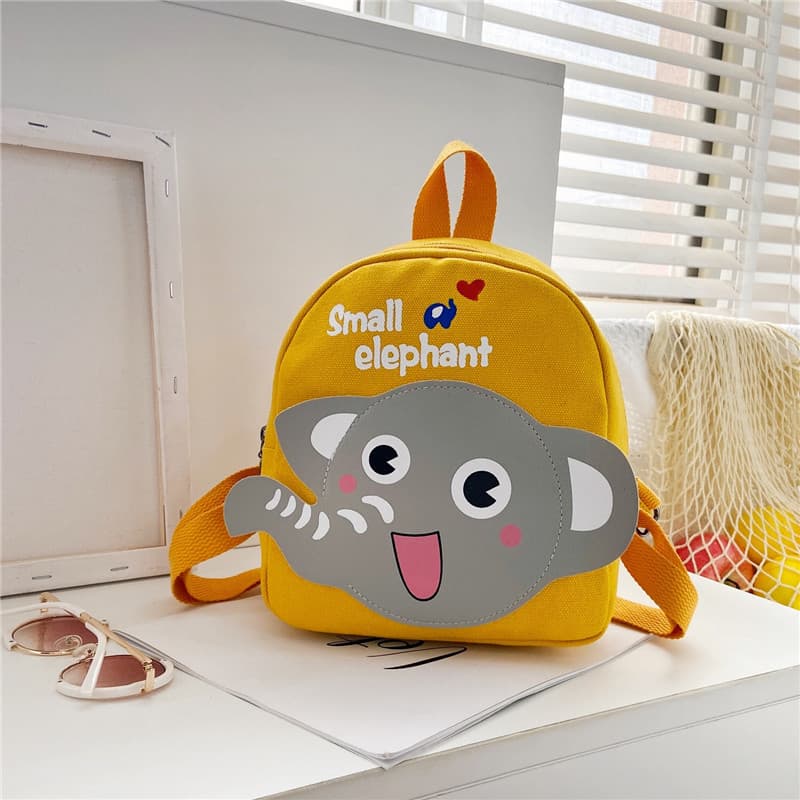 Mochilas Infantis para Meninos de 1 a 5 Anos, Mochila de Lona, Mochila de Menina com Desenhos Animados, Bolsa Escolar pa