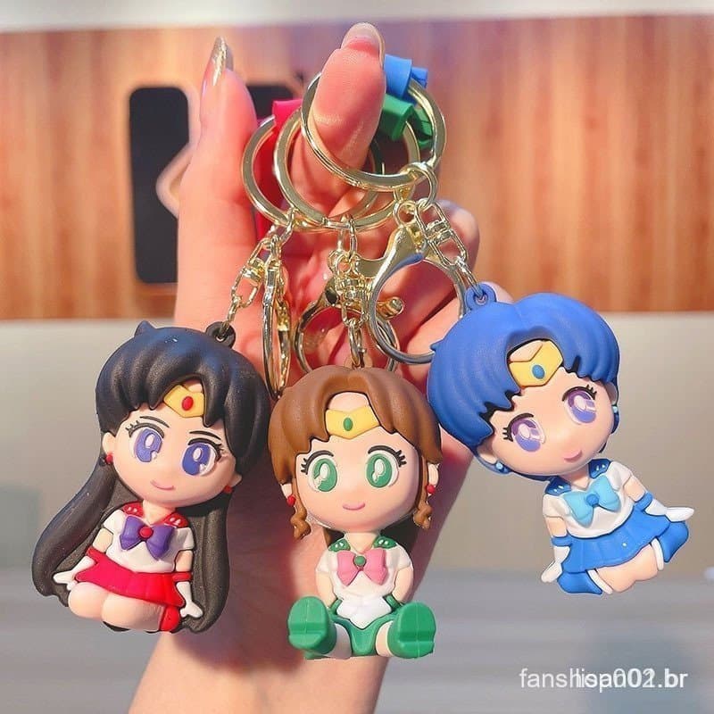 Chaveiro Marinheiro Marinheiro Lua Anime Doll Pendant