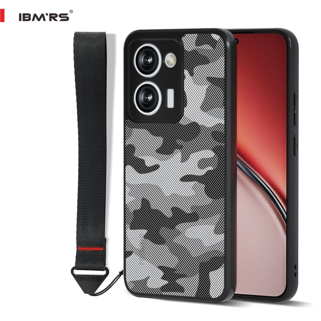 Capa Camuflada Para Realme P3 Ultra , Nível Militar Com Cordão