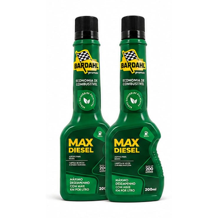 ADITIVO BARDAHL MAX DIESEL 200ML - 2 UNIDADES