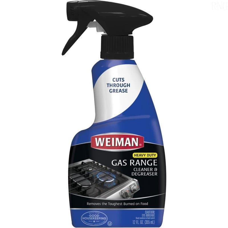 Desengordurante e limpador de fogão a gás Weiman, embalagem individual, aroma de limão, 1 unidade G7UY