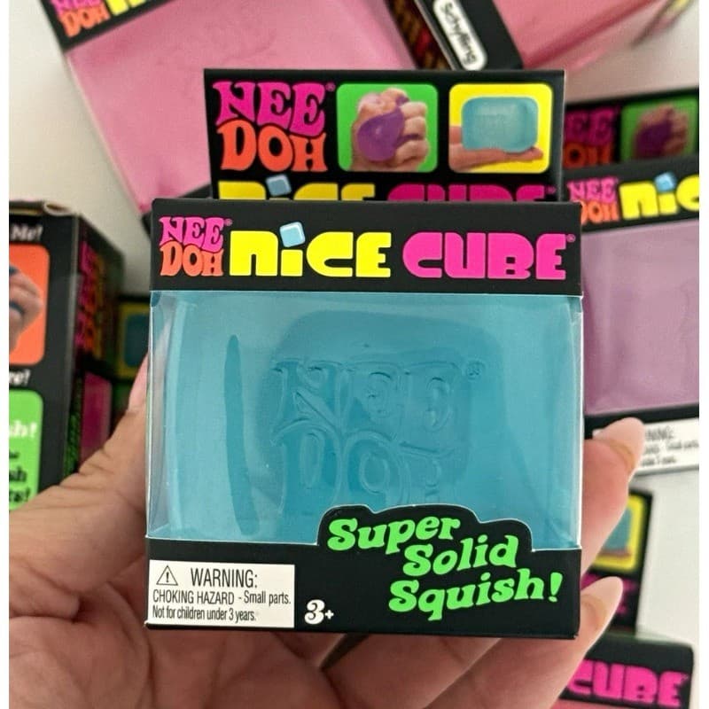 Recuperação Lenta NeeDoh Squishy Toy Squeeze Stress Relief ASMR Brinquedo Sensorial