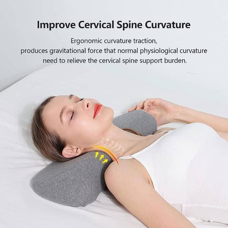 Travesseiro Cervical Espuma De Memória Contorno Cama Travesseiros Para Dormir Lateral Ergonômico Ortopédico De Ne