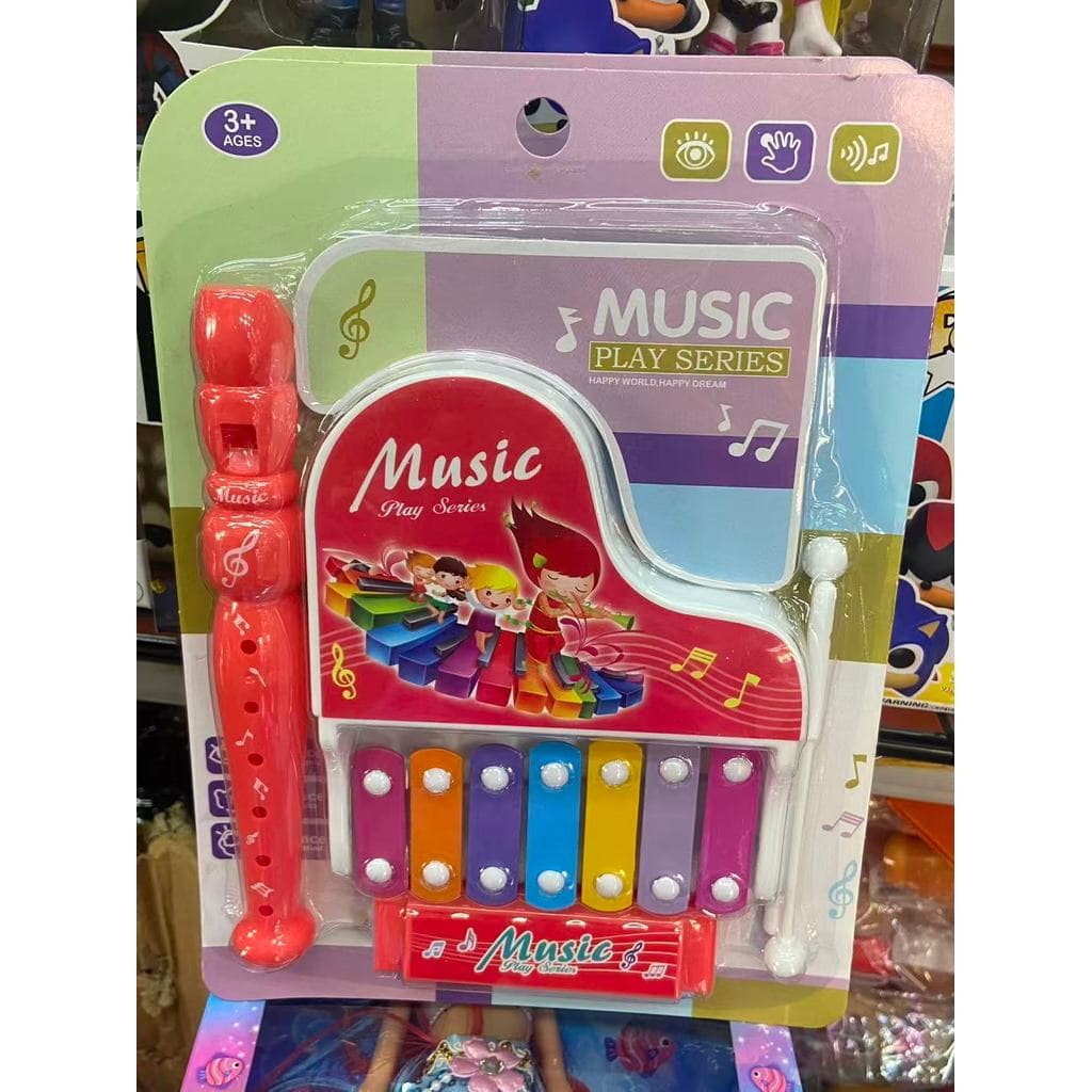 KIT 3 INSTRUMENTOS MUSIC PLAY  SERIES