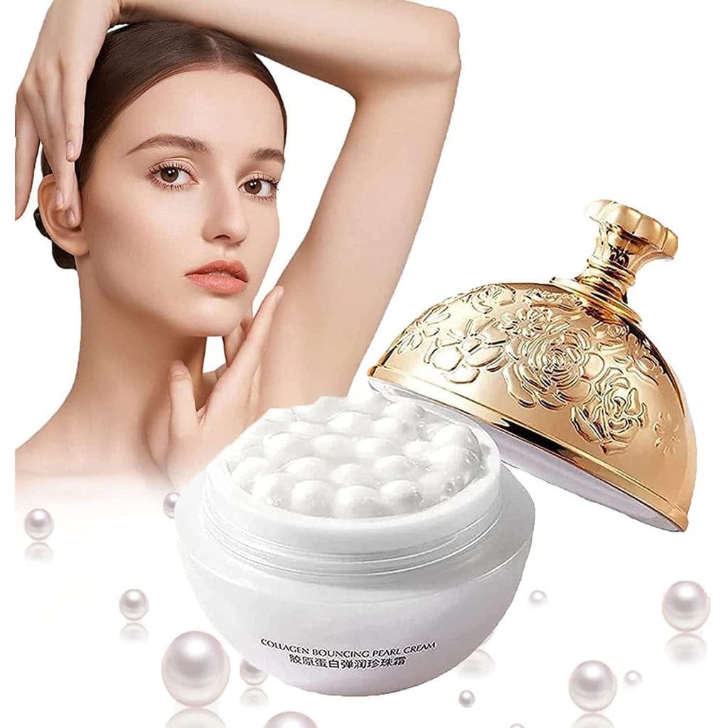 VezeCollagenBouncingPearl-CollagenBouncingPearl para o Rosto, Pérola de Colágeno Elástica, Colágeno Firmador e Hidratant