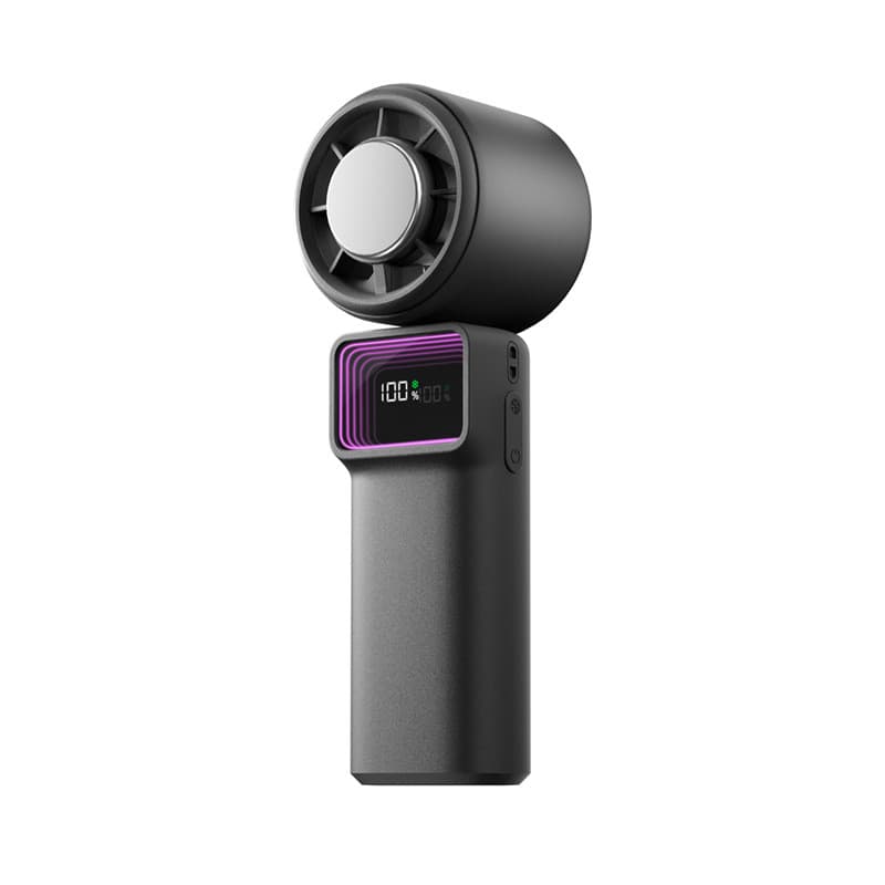 Novo portátil pequeno ventilador ao ar livre portátil carregamento usb refrigeração pendurado pescoço ventilador semicon