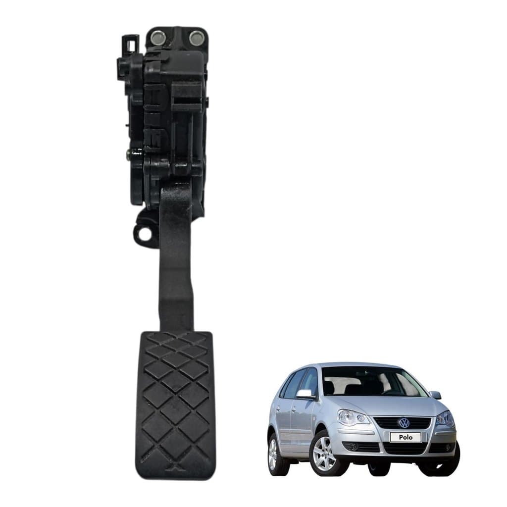 Pedal acelerador eletronico vw polo 2006 2007 1.6 8v flex