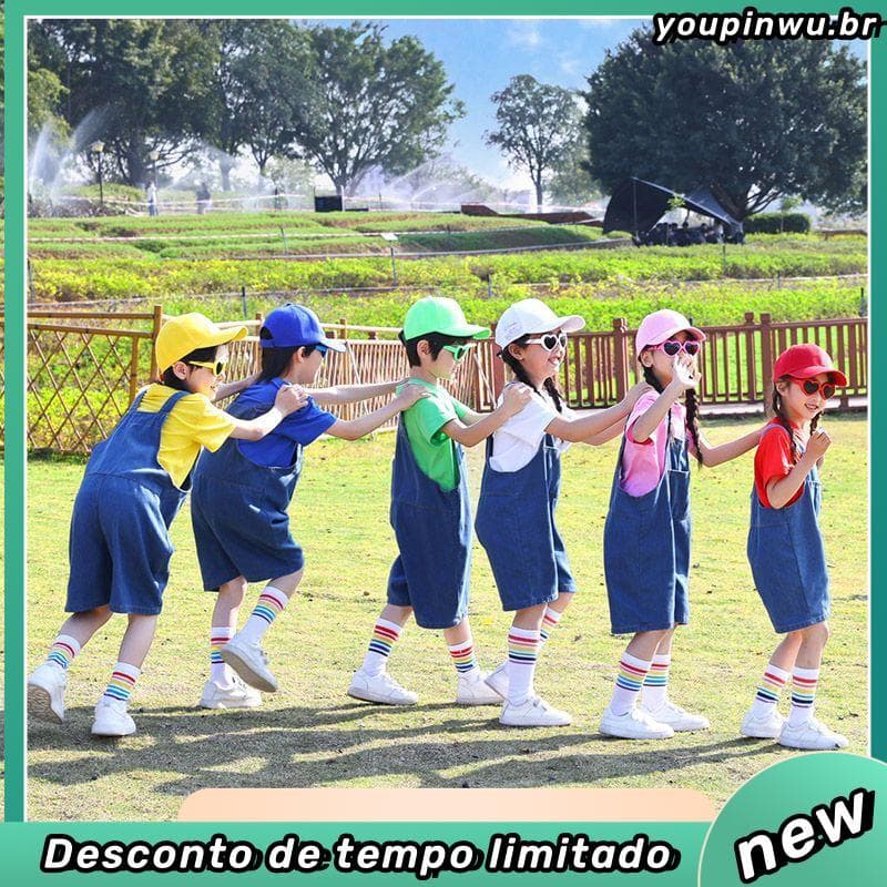 Dia das crianças Cheerleading traje do jardim de infância classe traje graduação foto traje estudantes do ensino fundam