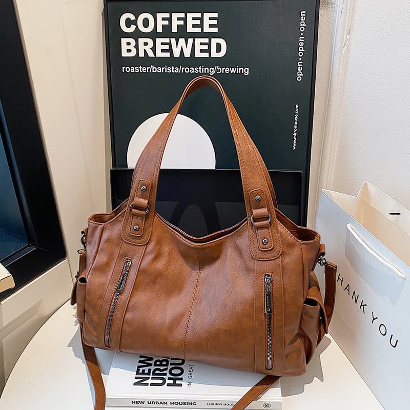2026 Nova Bolsa Feminina Simples e Elegante, Bolsa de Ombro, Bolsa Transversal