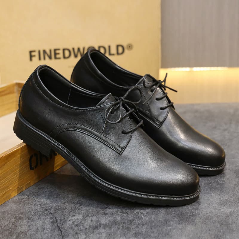Sapatos formais de negócios masculinos sapatos Derby britânicos antiderrapantes Chef de cozinha especial respirável prot