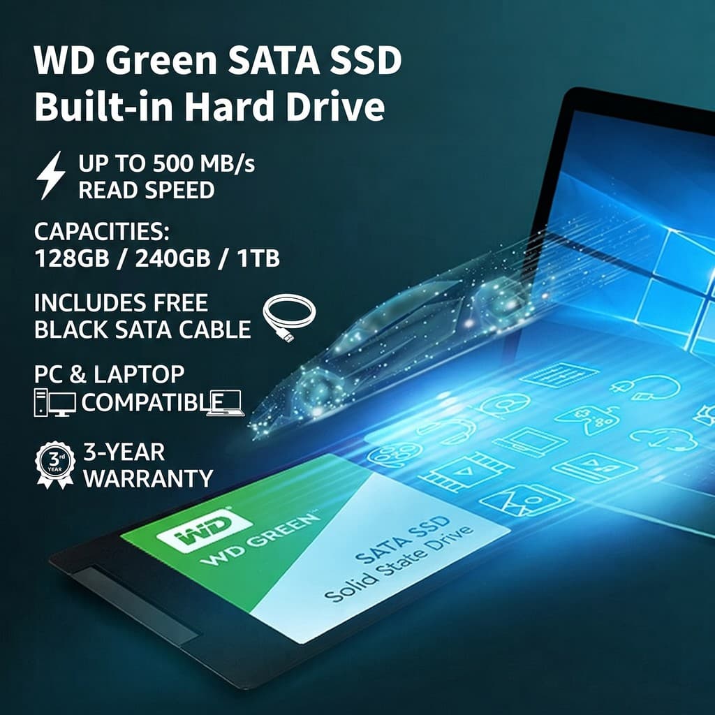 SSD 120GB 240GB 1TB SATA3 Unidade de estado sólido de 2.5 polegadas adequada para Laptop