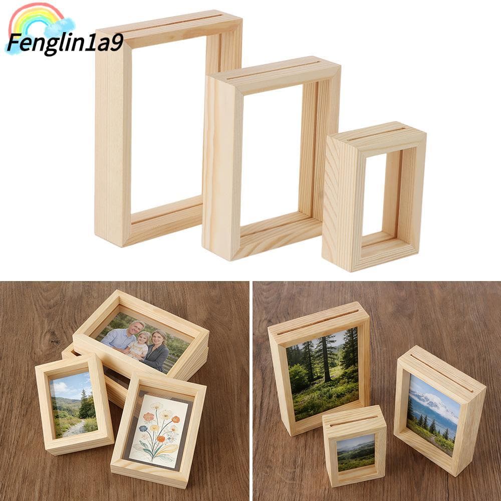 FENGLINA Porta-Retratos Família Mini DIY