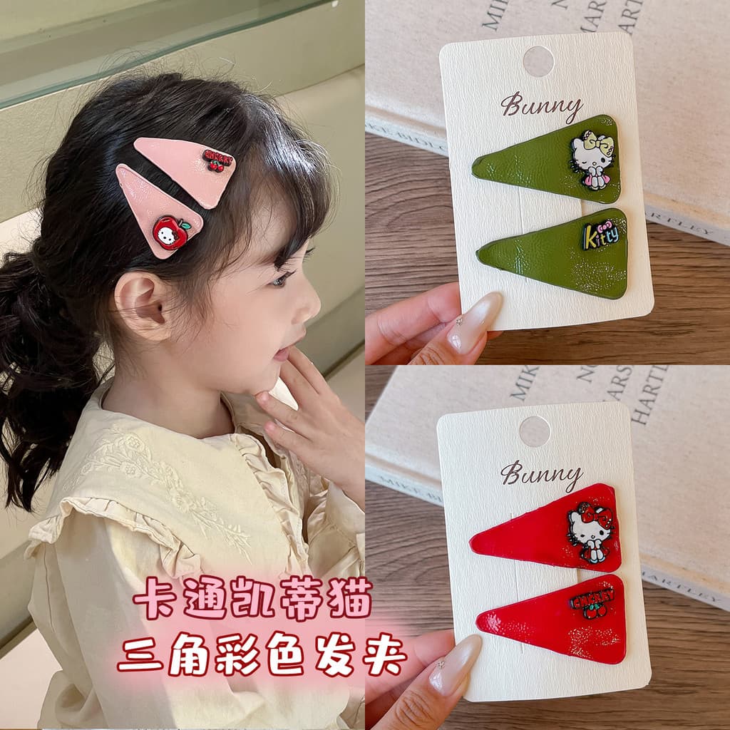 Crianças hairpin meninas couro do plutônio gatinho hairpin menina lado franja clipe bebê cocar acessórios para o cabelo