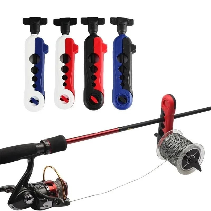 Ferramentas de Pesca: Enrolador de Linha de Pesca Portátil, Máquina de Enrolar Linha para Molinetes e Carretilhas, Equip