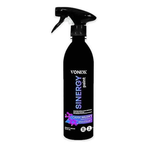 Sinergy Paint 500ml Vonixx Vitrificador de Pintura Carro e Moto Spray Proteção Brilho Automotivo Cera Para Carro e Moto