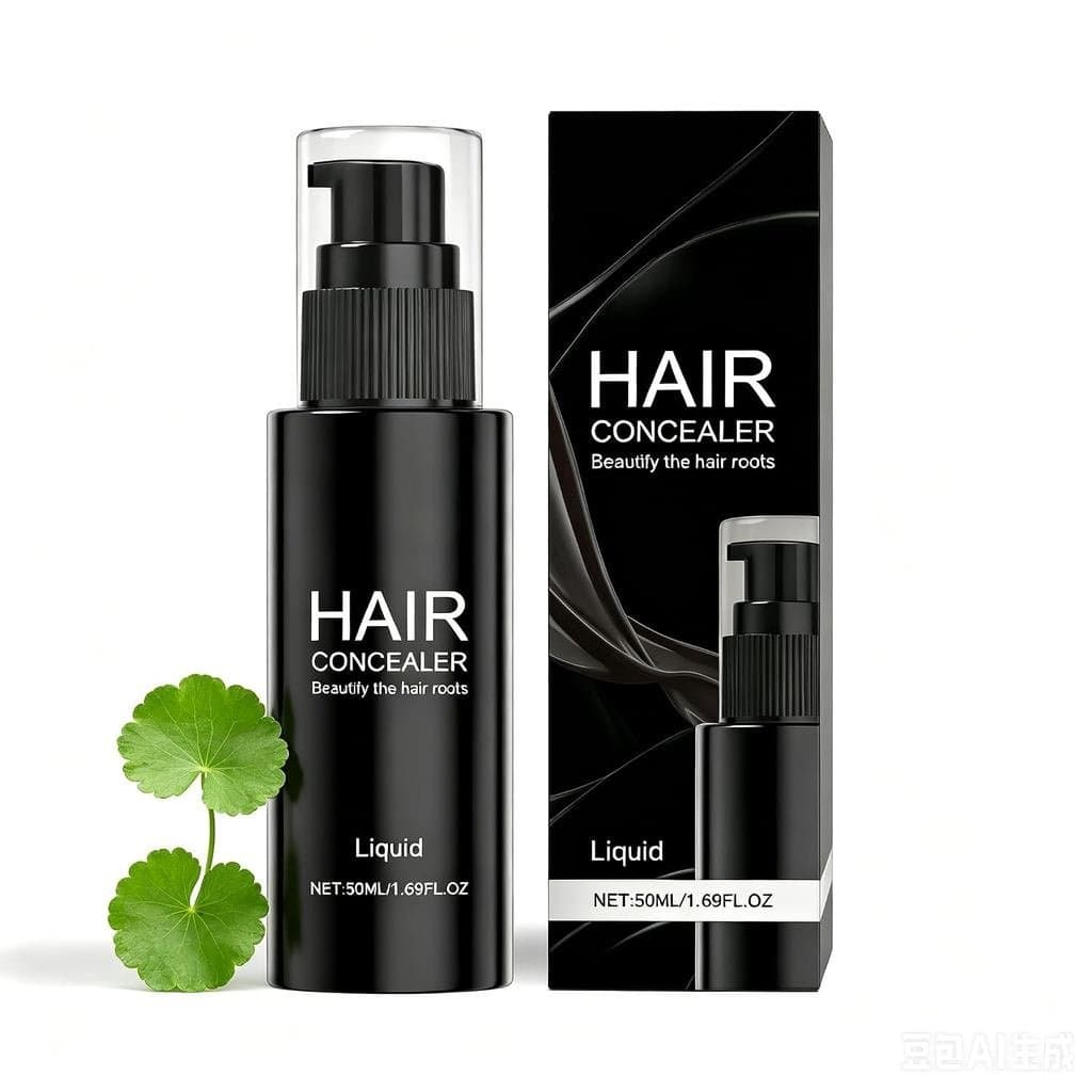 Corretivo Líquido para Raízes de Cabelo para Cabelos Grisalhos e Esparsos, 50ml OTUI
