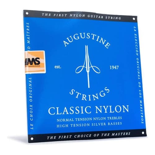 Encordoamento  Augustine Violão Nylon Classic Blue