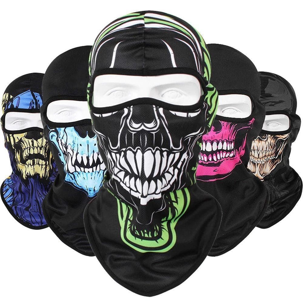 FTARLY Moto Máscara Facial Completa Balaclava MTB Bicicleta Chapelaria Boné À Prova De Vento Cabeça Pescoço Mais Quente