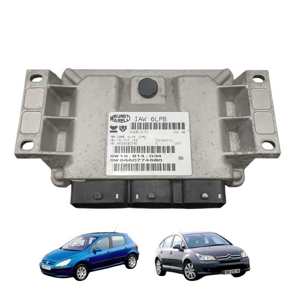 Módulo Injeção Citroen C4 307 2.0 16v 2006 A 2012 Iaw6lpb