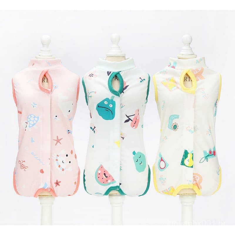 Roupa para esterilização de gatas, roupa cirúrgica para esterilização de gatas fêmeas, roupa para desmame, roupa macia e
