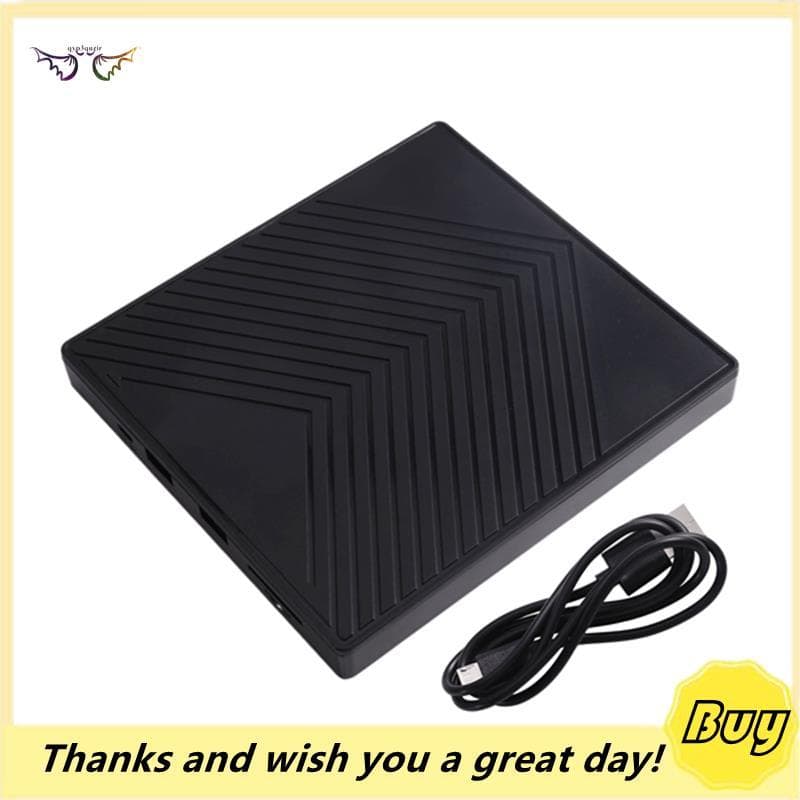 USB 3.0 Tipo C Externo CD DVD RW Unidade Óptica Multi-Função Leitor De Gravador De Para PC Portátil