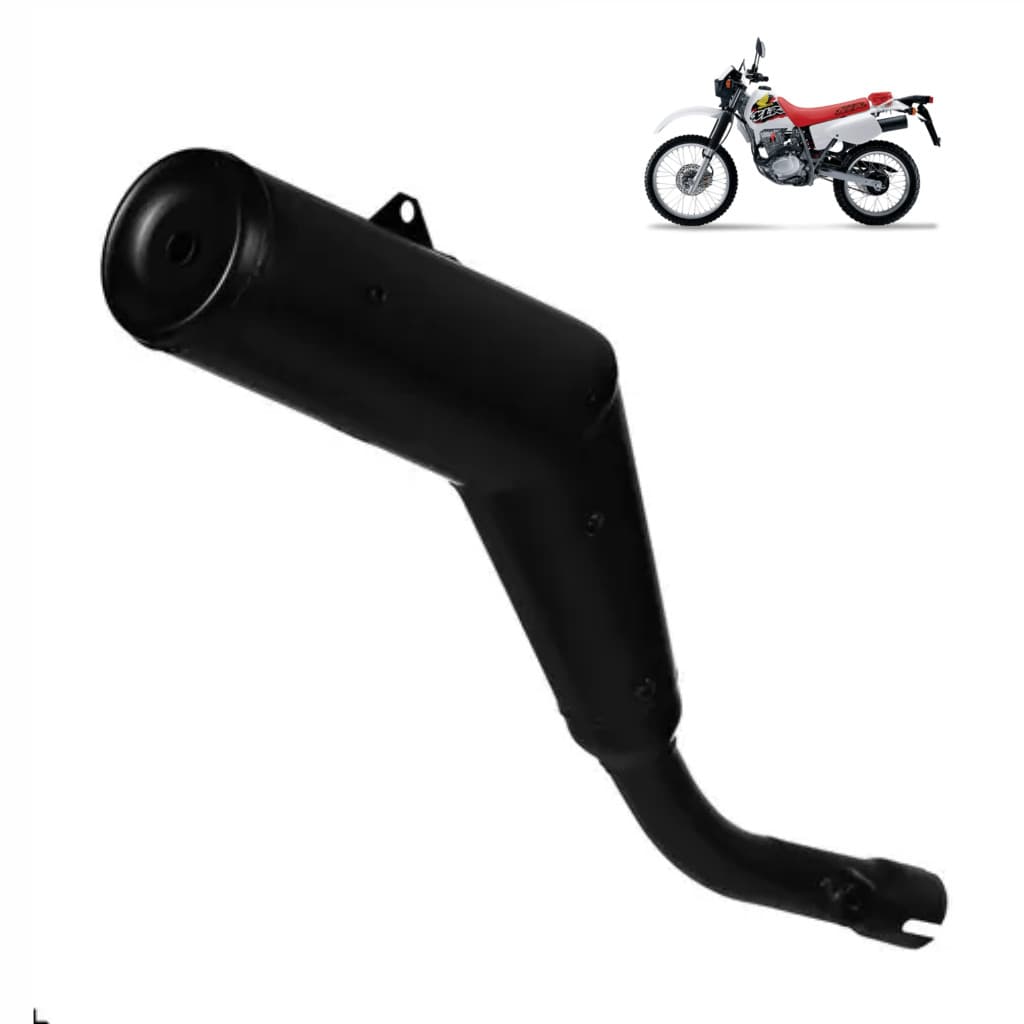 Escapamento Modelo Original Moto Para Xlr 125 1996 Até 2003