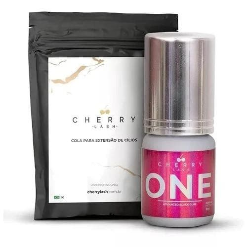Cola de Cílios Cherry ONE 3ml cola para cilios, extensão de cilios, rapida