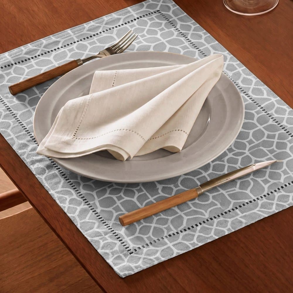 Jogo Americano de Mesa Avulso de Tecido Glamour - Casa Argivai