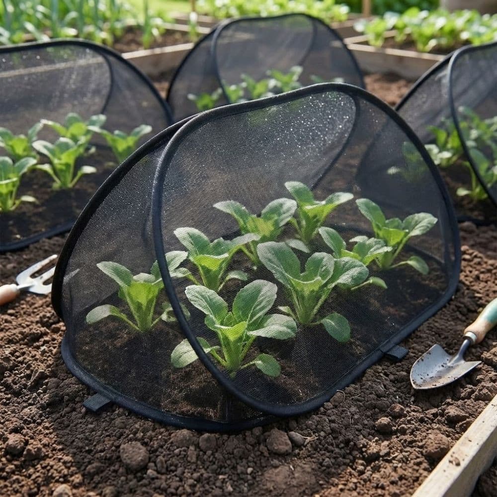 Capas De Linha De Jardim  , Rede Dobrável De Proteção De Plantas À Prova De Insetos , Protetor De Planta Pop-Up Re