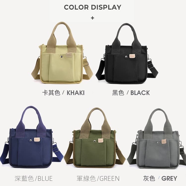Bolsa de lona sacola lancheira mãe Commuter Ultra-leve prático estilo All-Match literário Retro Super Twitter saco femin