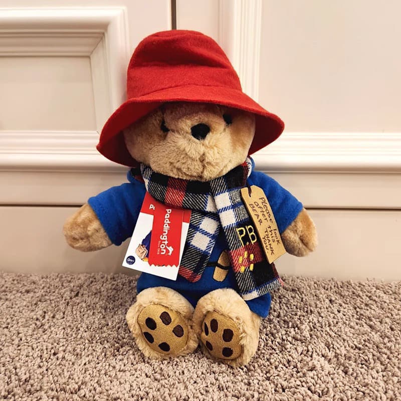 Paddington Urso Boneca Urso de Pelúcia Boneca Brinquedo de Pelúcia Abraço Urso Boneca Pingente Pingente Presente de Aniv