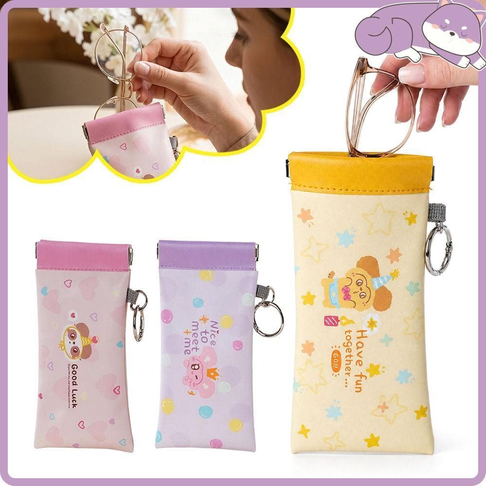 Bolsa Para Óculos De Leitura , Macia À Prova D'água Sol , Bolsas De Armazenamento De Desenho Animado