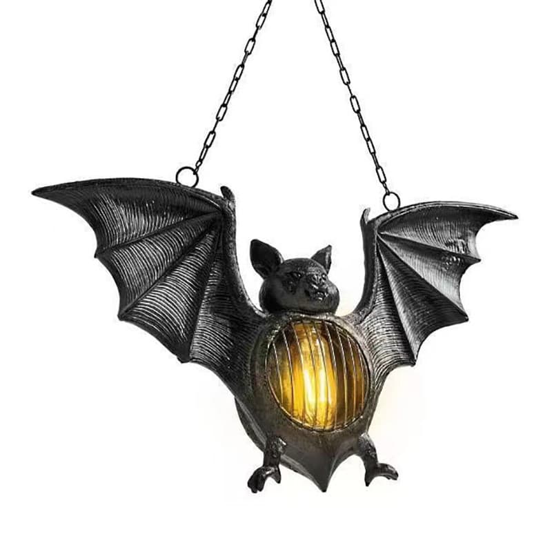 Halloween morcego luzes led decorações decorações Horror morcego luzes de iluminação decorações solares decorações CIKN